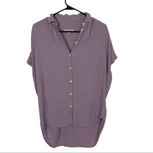 Madewell Purple Blouse